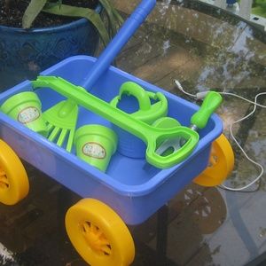 MOMMY APPROVED-Child Garden Wagon & Tools Toy Set